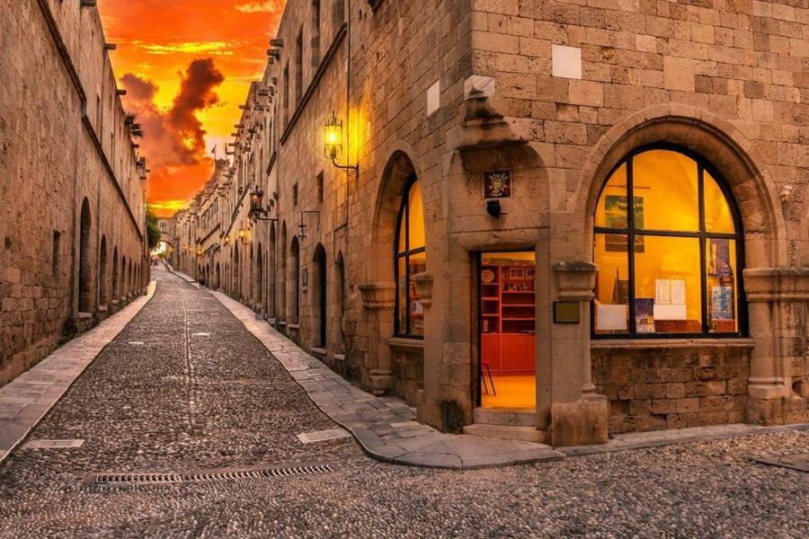 Вилла Praxitelous 9 Old Town Родос Экстерьер фото